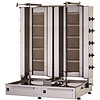 Resto Quality Gyros | double gas kebab toaster | 3 + 3 burners | load of 80 kg KLG153-T
