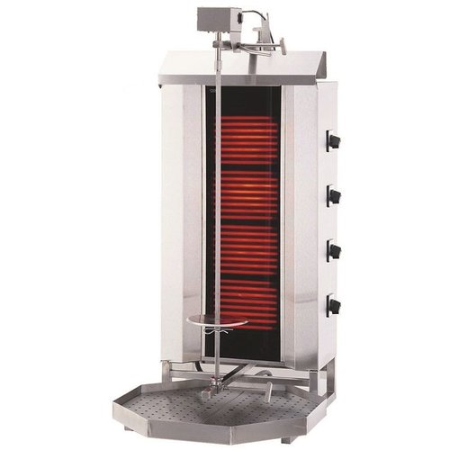 Resto Quality Gyros | opiekacz elektryczny do kebaba | 4 palniki | wsad 60kg KLG231