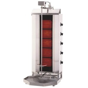 Resto Quality Gyros | electric kebab toaster | 5 burners | load 80kg KLG232 Resto Quality Gyros | electric kebab toaster | 5 burners | load 80kg KLG232