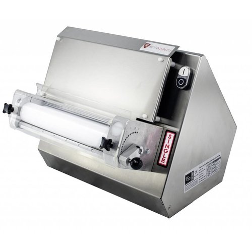 Resto Quality Wałkownica do ciasta z jednym wałkiem od 160 do 290 mm, 0,22 kW ze wsadem liniowym Resto Quality Wałkownica do ciasta z jednym wałkiem od 160 do 290 mm, 0,22 kW ze wsadem liniowym