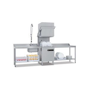 RedFox Pass-Through Dishwasher 500 x 500 mm, up to 60 baskets/h, with Washing Liquid Dispenser RedFox Pass-Through Dishwasher 500 x 500 mm, up to 60 baskets/h, with Washing Liquid Dispenser