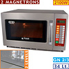 Diamond Stainless Steal Microwave 34 L, GN 2/3, 3,2 kW, Electronic Control