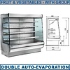 Diamond Regał chłodniczy (do warzyw i owoców) | z agregatem | 1000x975x(H)2100 | +5° +7°
