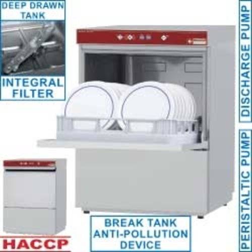 Diamond Undercounter Dishwasher 500 x 500 mm with Break Tank, up to 60 baskets/h Diamond Undercounter Dishwasher 500 x 500 mm with Break Tank, up to 60 baskets/h