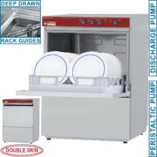 Diamond Undercounter Dishwasher 500 x 500 mm witk Waste Pump, up to 40 baskets/h Diamond Undercounter Dishwasher 500 x 500 mm witk Waste Pump, up to 40 baskets/h
