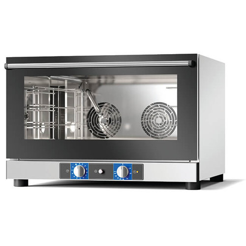 Resto Quality Electric Convection Oven with Humidifier 4 x GN 1/1, 6,3 kW Resto Quality Electric Convection Oven with Humidifier 4 x GN 1/1, 6,3 kW