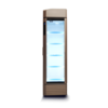 XXLselect Glass Door Refrigerator 210 L, 0 °C to +10 °C