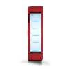 XXLselect Glass Door Refrigerator 210 L, 0 °C to +10 °C