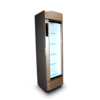XXLselect Glass Door Refrigerator 210 L, 0 °C to +10 °C