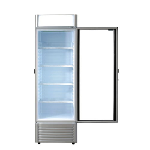 XXLselect Szafa chłodnicza przeszklona 380 L, 0 °C do +10 °C