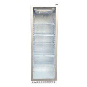 XXLselect Szafa chłodnicza przeszklona 412 L, 0 °C do +10 °C