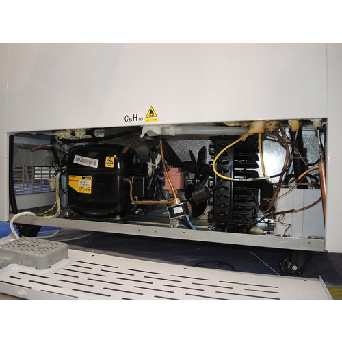 XXLselect Szafa chłodnicza przeszklona 412 L, 0 °C do +10 °C