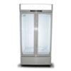 XXLselect Double Glass Door Refrigerator 597 L, 0 °C to +10 °C