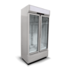 XXLselect Double Glass Door Refrigerator 597 L, 0 °C to +10 °C