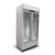 XXLselect Double Glass Door Refrigerator 597 L, 0 °C to +10 °C