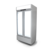 XXLselect Double Glass Door Refrigerator 597 L, 0 °C to +10 °C