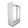 XXLselect Szafa chłodnicza 2-drzwiowa przeszklona 823 L, 0 °C do +10 °C