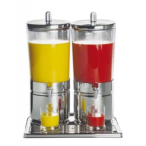 APS Double Juice Dispenser 2 x 6 L with Ice Core APS Double Juice Dispenser 2 x 6 L with Ice Core