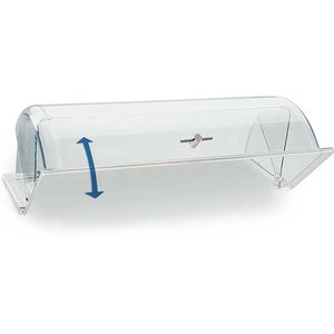 APS Pokrywa uniwersalna roll-top GN 1/1 | uchwyt w kolorze złota | 530x325x(H)190mm APS Pokrywa uniwersalna roll-top GN 1/1 | uchwyt w kolorze złota | 530x325x(H)190mm