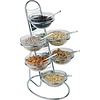 APS Etażera bufetowa | 6 salaterek x 0,5L | 300x300x480mm APS Etażera bufetowa | 6 salaterek x 0,5L | 300x300x480mm