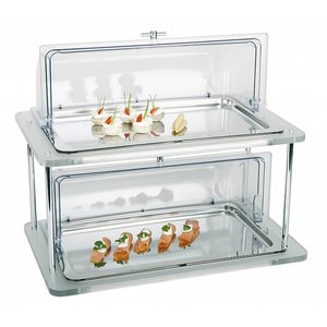 APS Double Rectangular Cool Buffet Display GN 1/1, 610 x  380 mm