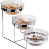 APS Etażera bufetowa | 3 x salaterki 2,5L | 610x240x350mm APS Etażera bufetowa | 3 x salaterki 2,5L | 610x240x350mm