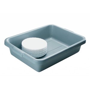APS Pojemnik prostokątny z polipropylenu | szary | 550x420x(H)140mm APS Pojemnik prostokątny z polipropylenu | szary | 550x420x(H)140mm