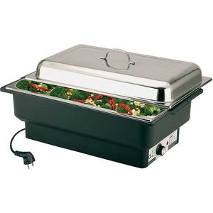 APS Electric Chafing Dish with Removable Full Cover 9 L GN 1/1