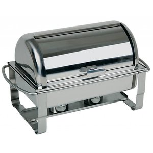 APS Fuel Chafing Dish with Full Roll-Top Cover9 L GN 1/1 APS Fuel Chafing Dish with Full Roll-Top Cover9 L GN 1/1