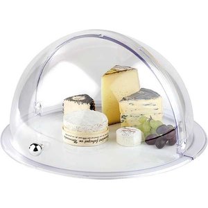 APS Wyprzedaż - Pokrywa roll-top okrągła o średnicy 380mm, uchwyt chromowany