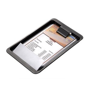 APS Tacka na rachunek | czarna | 200x120mm APS Tacka na rachunek | czarna | 200x120mm
