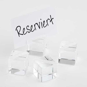 APS Wyprzedaż - Stojak uniwersalny z etykietami 30x30x30mm | zestaw 4 szt. APS Wyprzedaż - Stojak uniwersalny z etykietami 30x30x30mm | zestaw 4 szt.