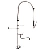 XXLselect Single Hole Deck Mounted Pre-Rinse Faucet with Spout and Knobs, Height 1200 mm
