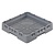 Cambro Kosz do zmywarki na sztućce 500 x 500 x 101 mm, szary