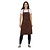 Chef Works Urban Dorset Antique Bib Apron Rust