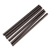 Fiesta Green Compostable Paper Cocktail Stirrer Straws Black (Pack of 250)