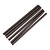 Fiesta Green Compostable Paper Cocktail Stirrer Straws Black (Pack of 250)