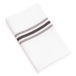 XXLselect Bistro Table Napkins Black Stripe (Pack of 10) XXLselect Bistro Table Napkins Black Stripe (Pack of 10)