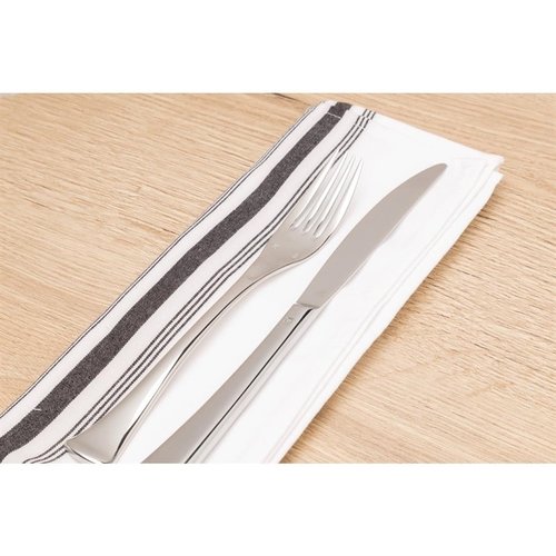 XXLselect Serwetki bistro | czarny pasek XXLselect Serwetki bistro | czarny pasek