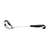 Vogue Wyprzedaż - Chochla kuchenna 130 ml ze stali nierdzewnej, 340 mm, czarna