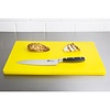 Hygiplas Extra Thick Low Density Polyethylene Cutting Board 600 x 450 mm Yellow