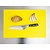 Hygiplas Extra Thick Low Density Polyethylene Cutting Board 600 x 450 mm Yellow