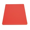 Hygiplas Low Density Polyethylene Cutting Board 600 x 450 mm Red Hygiplas Low Density Polyethylene Cutting Board 600 x 450 mm Red