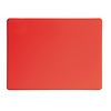 Hygiplas Deska do krojenia z polietylenu o niskiej gęstości 600 x 450 mm czerwona Hygiplas Deska do krojenia z polietylenu o niskiej gęstości 600 x 450 mm czerwona