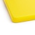 Hygiplas Low Density Polyethylene Cutting Board 600 x 450 mm Yellow