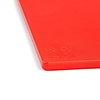 Hygiplas Anti-bacterial Low Density Polyethylene Cutting Board 450 x 300 mm Red