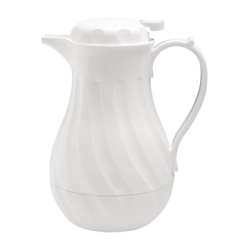 Olympia Insulated Jug 2 L, Swirl, White Olympia Insulated Jug 2 L, Swirl, White
