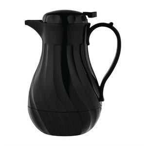 Olympia Insulated Jug 2 L, Swirl, Black Olympia Insulated Jug 2 L, Swirl, Black