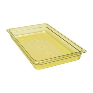 Cambro Plastic Gastronorm Pan 1/4 65 mm, Transparent-Yellow, High Temperature Resistant Cambro Plastic Gastronorm Pan 1/4 65 mm, Transparent-Yellow, High Temperature Resistant