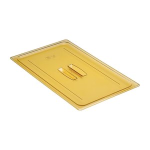 Cambro Pokrywka GN 1/2 z plastiku, żółto-transparentna, z uchwytem, odporna na wysokie temperatury Cambro Pokrywka GN 1/2 z plastiku, żółto-transparentna, z uchwytem, odporna na wysokie temperatury